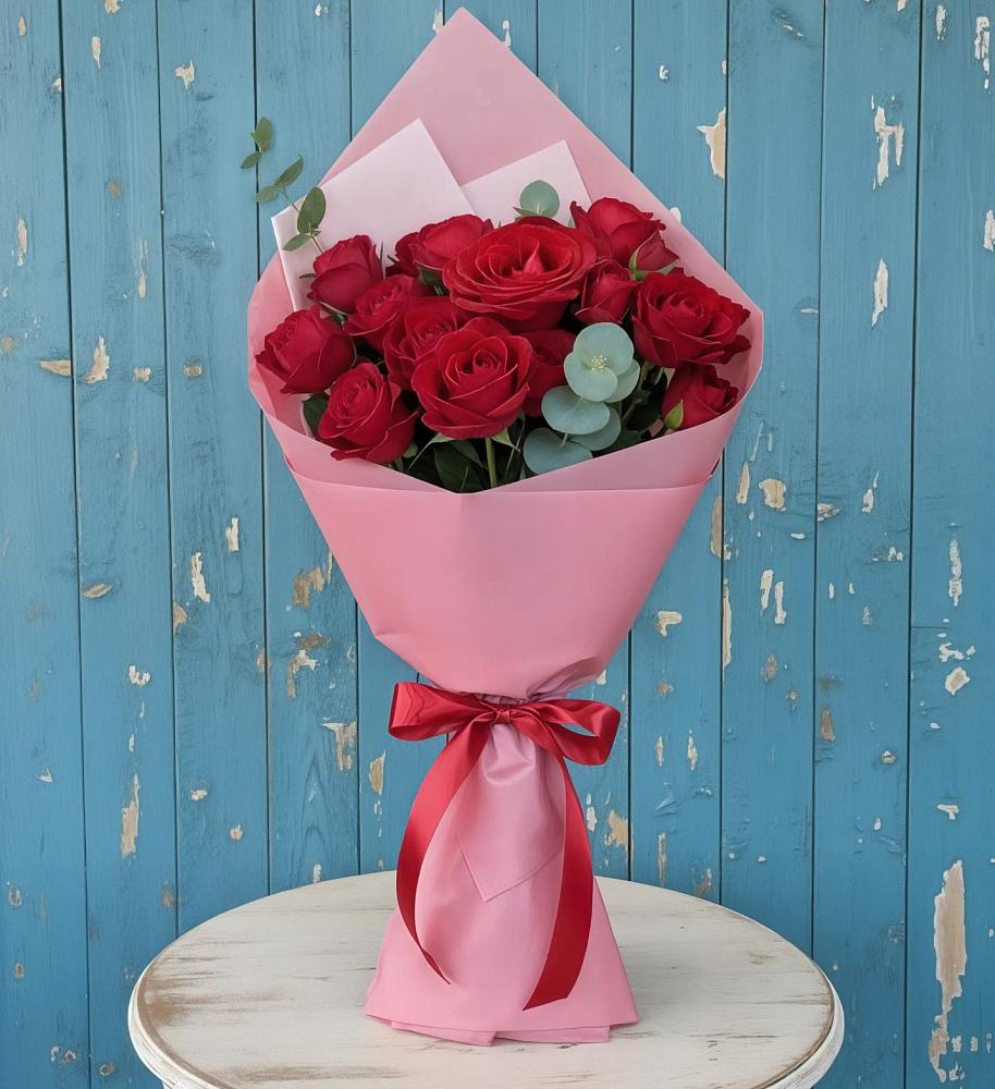 Букет цветов из: Розы в Любимовке