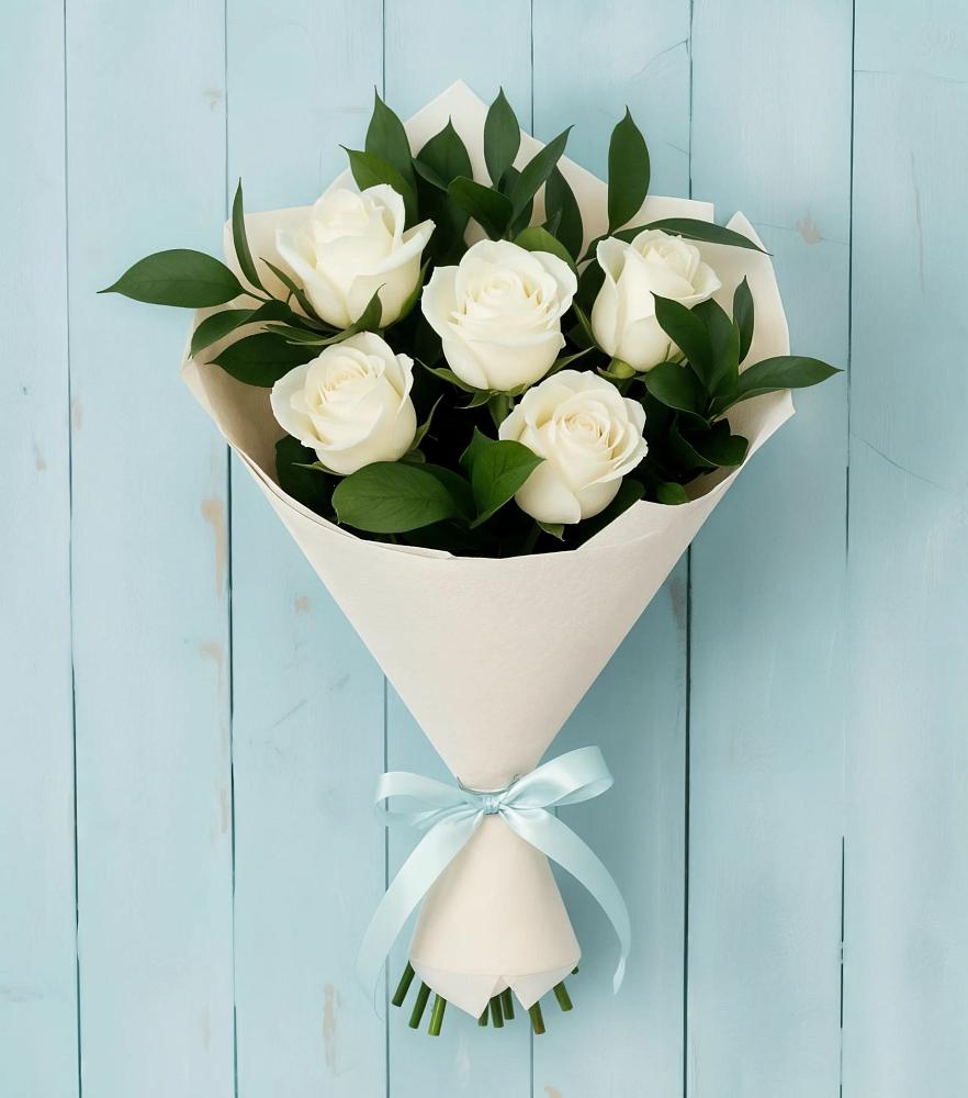 Букет цветов из: Розы в Любимовке