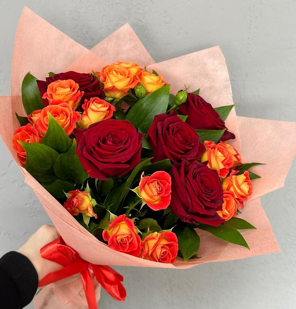 Букет Любовь и восторг в Любимовке