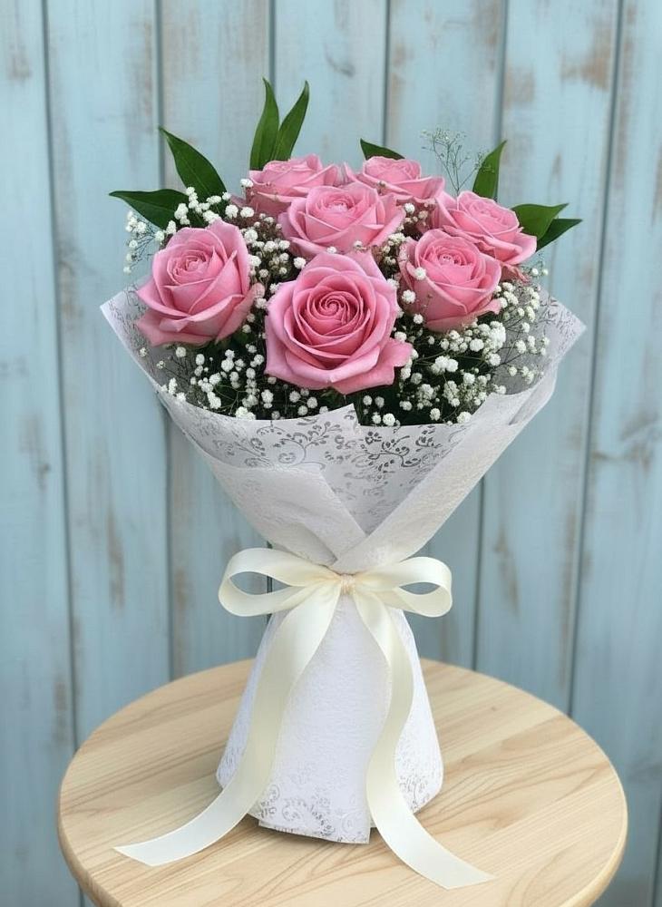 Букет цветов из: Розы в Любимовке