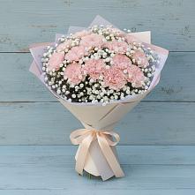 Букет цветов из:  Гвоздики в Любимовке