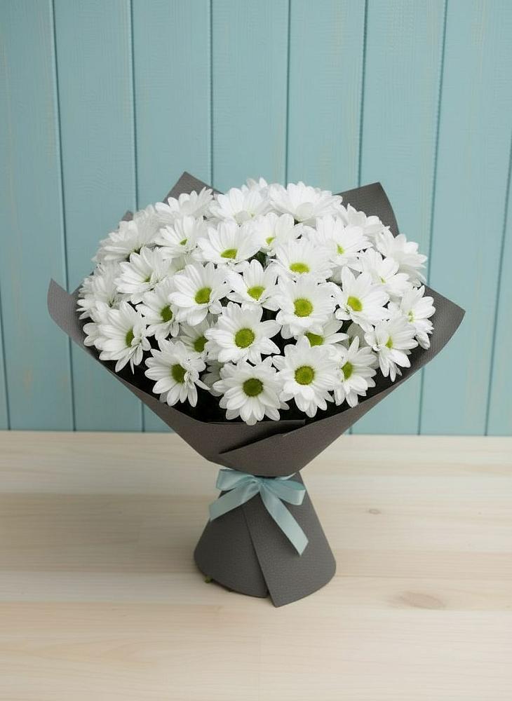 Букет цветов из: Хризантемы в Любимовке