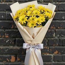 Букет цветов из:  Хризантемы в Любимовке