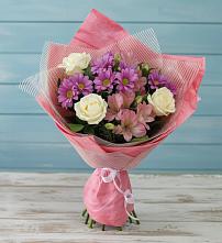 Букет цветов из:  Герберы в Любимовке