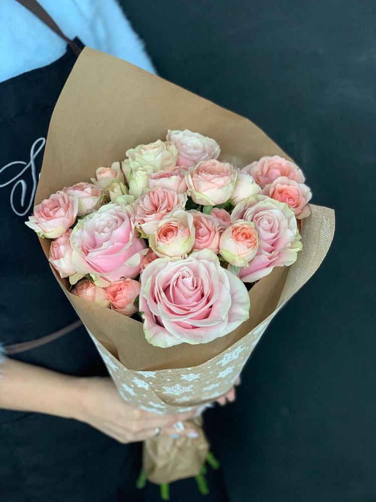 Букет цветов из: Хризантемы и Розы в Любимовке