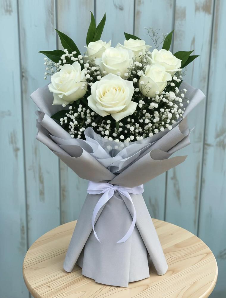 Букет цветов из: Розы в Любимовке