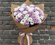 Букет цветов из:  Хризантемы #REPLACE_PRED# Любимовке