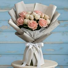 Букет цветов из:  Розы в Любимовке