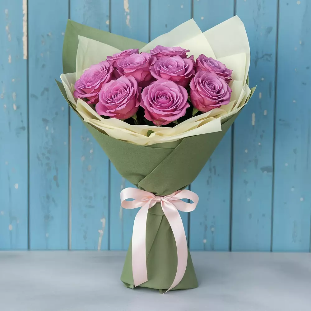 Букет Розы Фёрст Леди в Любимовке