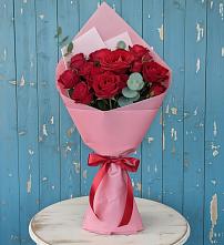 Букет цветов из:  Розы в Любимовке