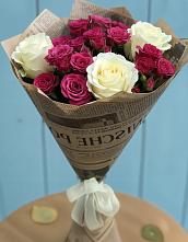 Букет цветов из:  Розы в Любимовке