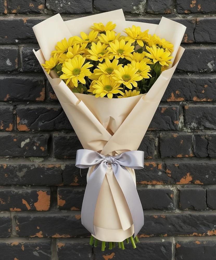 Букет цветов из: Хризантемы в Любимовке