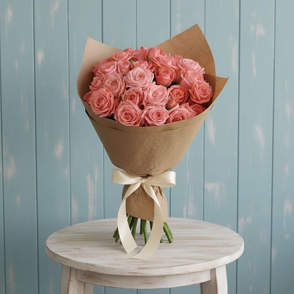 Букет цветов из: Розы в Любимовке