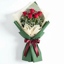 Букет цветов из:  Розы в Любимовке