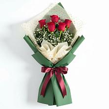 Букет цветов из:  Розы в Любимовке