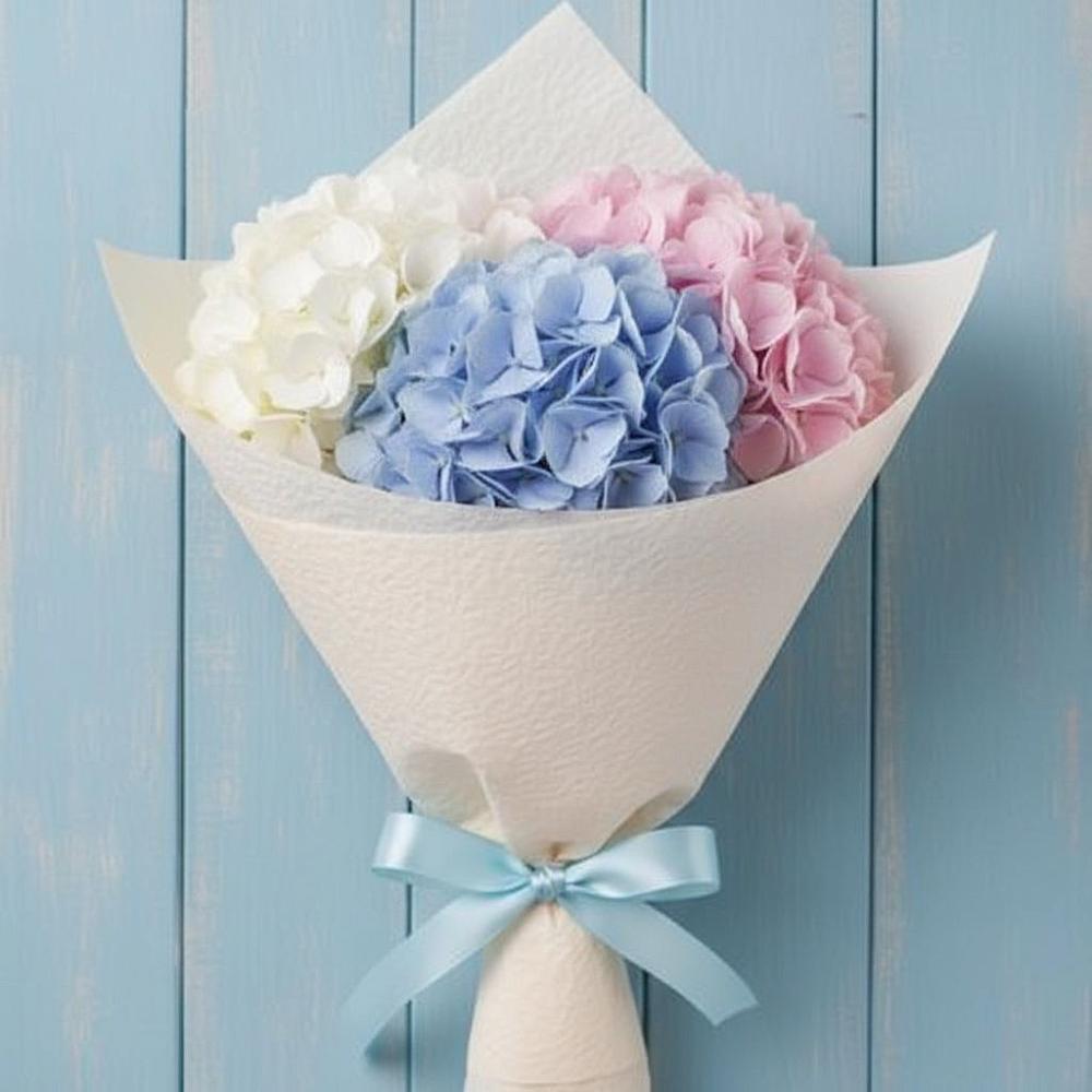 Букет цветов из: Гортензия в Любимовке