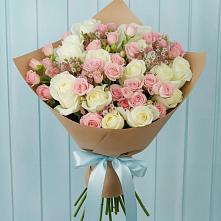 Букет цветов из:  Розы в Любимовке